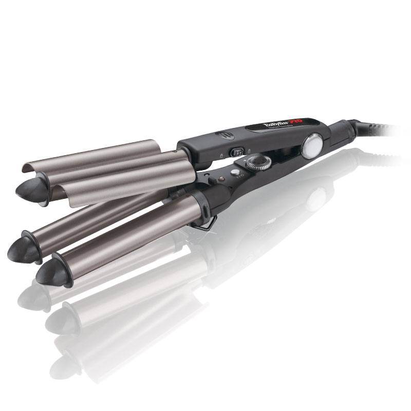 Fer à onduler 3 branches noir de la marque Babyliss Pro - 1