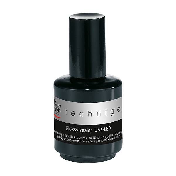 Glossy sealer UV & LED pour ongles Top finish de la marque Peggy Sage Contenance 15ml - 1