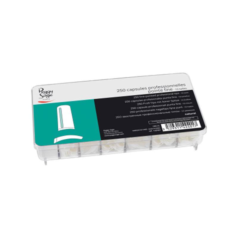 Capsules professionnelles x250 Pointe fine de la marque Peggy Sage - 1