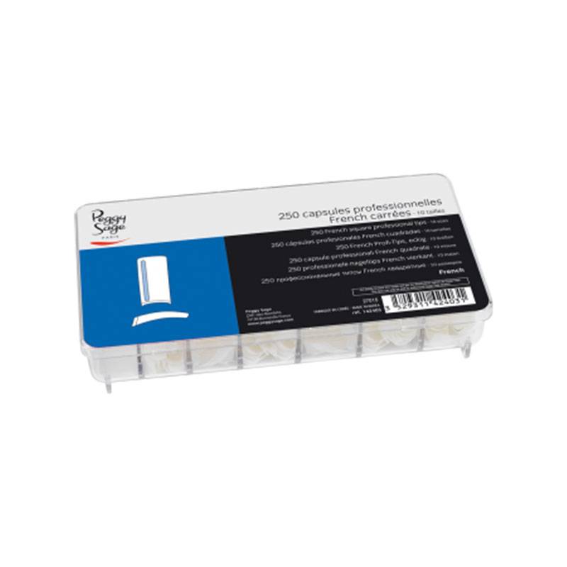 Capsules french professionnelles x250 Carrée de la marque Peggy Sage - 1