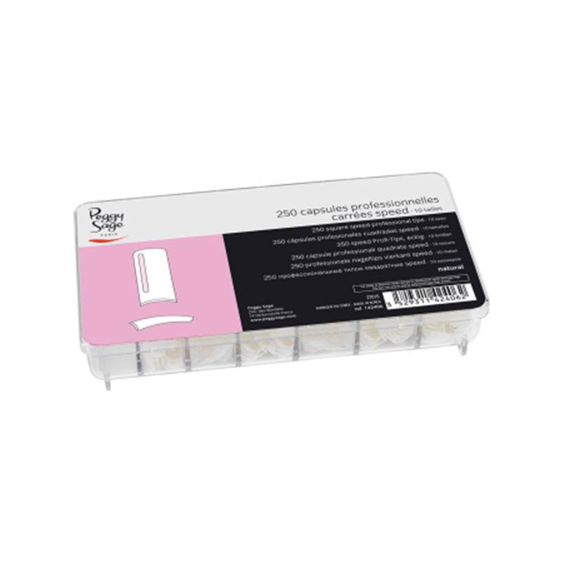 Capsules professionnelles x250 Carrée speed de la marque Peggy Sage - 1