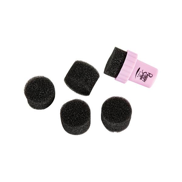 Eponges + applicateur pour dégradés Nail art x5 de la marque Peggy Sage - 1
