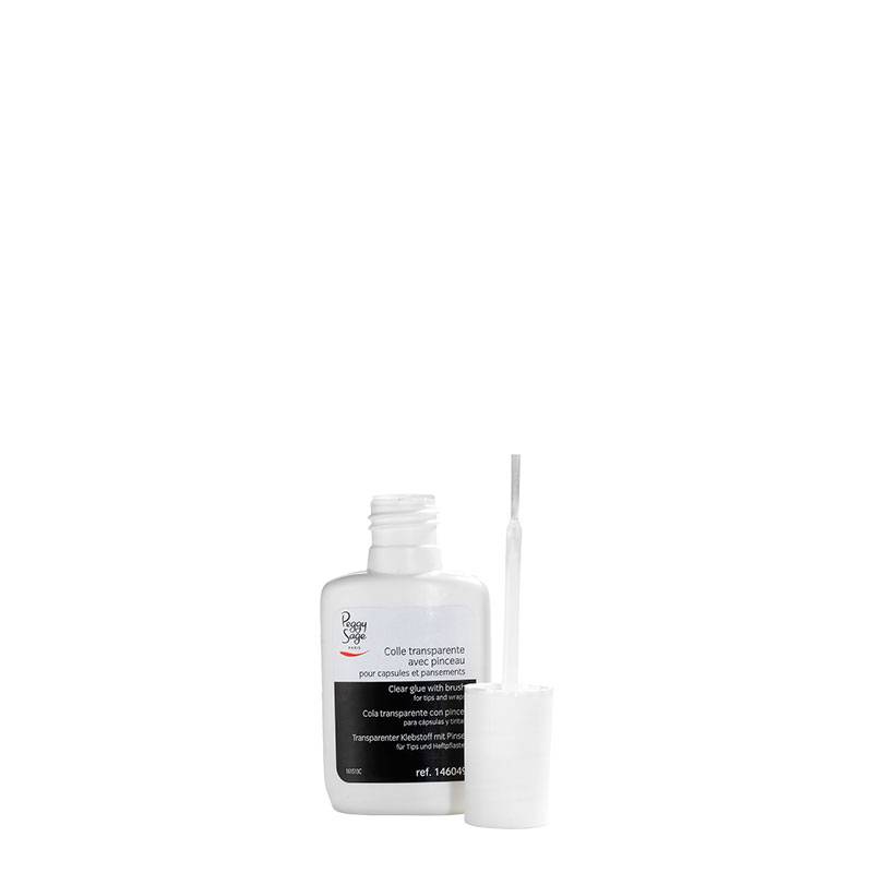 Colle avec pinceau Transparent 15g de la marque Peggy Sage - 1