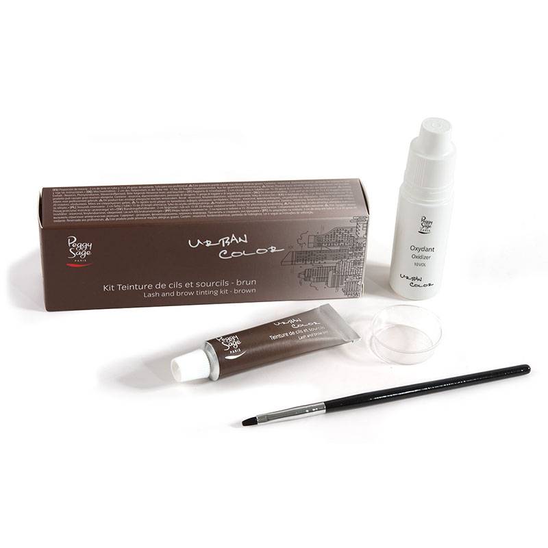Kit teinture cils et sourcils Brun de la marque Peggy Sage Contenance 35ml - 1