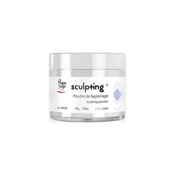 Poudre de façonnage Cristal de la marque Peggy Sage Contenance 45g - 1