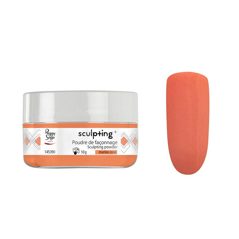 Poudre de façonnage Sculpting + Marine coral 10g de la marque Peggy Sage Contenance 10g - 1