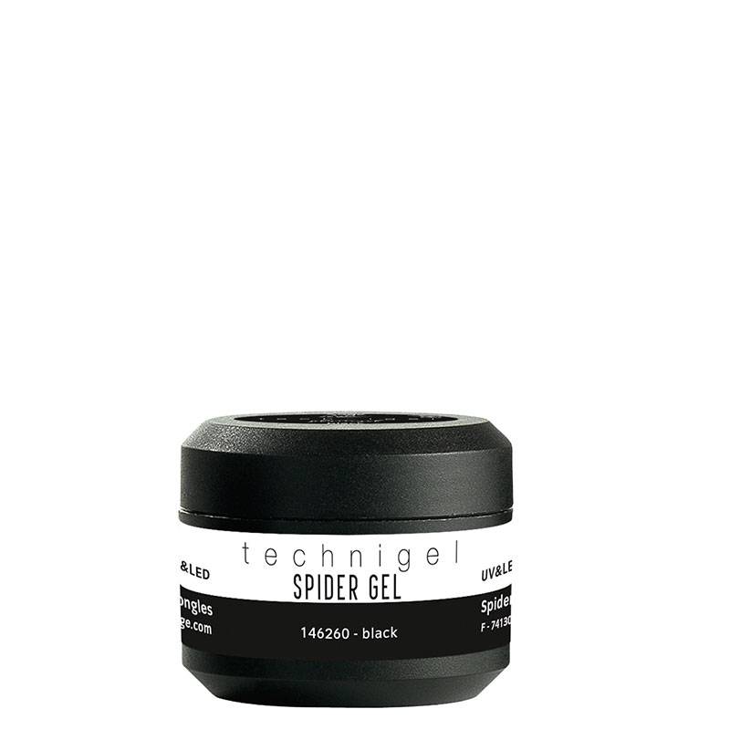 Gel de couleur UV&LED - Spider Noir 5g de la marque Peggy Sage Contenance 5g - 1