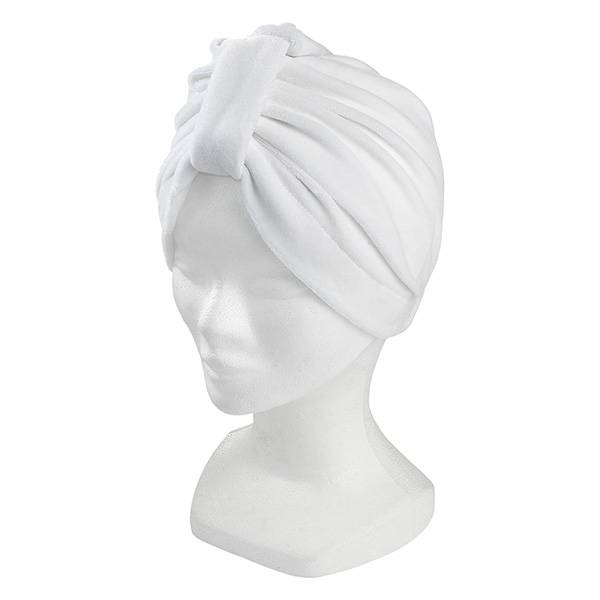 Bonnet turban Blanc de la marque Peggy Sage - 1