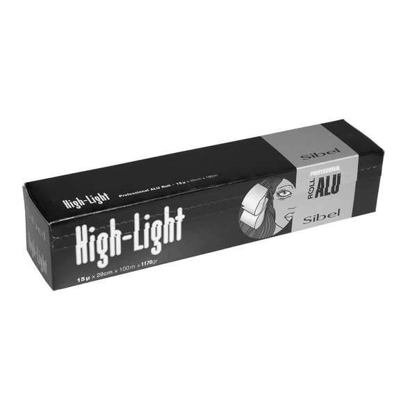 Papiers mèches alu 29x12cm - Rouleau 100m de la marque Sibel - 1