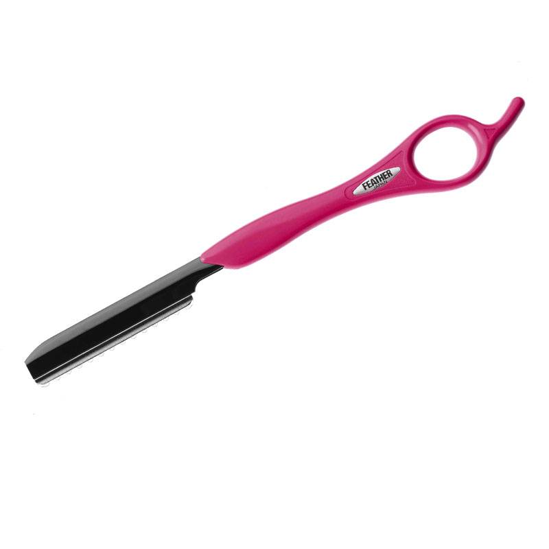 Rasoir styling titanium rose de la marque Feather - 1