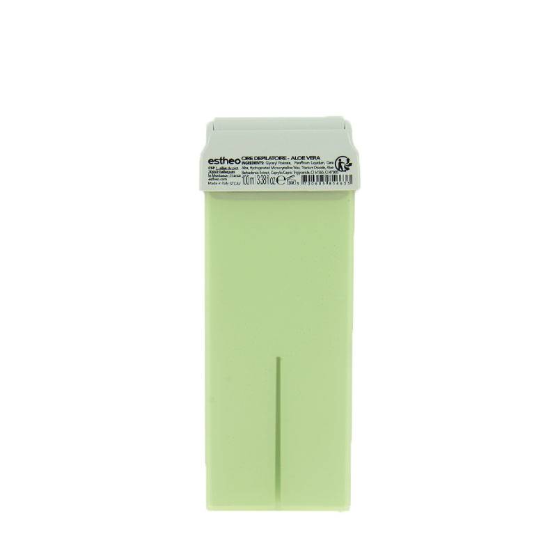 Cartouche de cire roll on Aloe Vera de la marque Estheo Contenance 100ml - 1