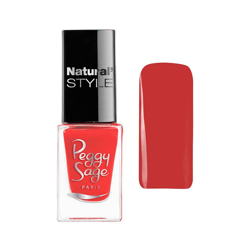 Mini vernis à ongles Natural'Style Garance de la marque Peggy Sage Contenance 5ml - 1