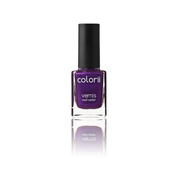 Vernis à ongles Deep purple de la marque Colorii Contenance 11ml - 1