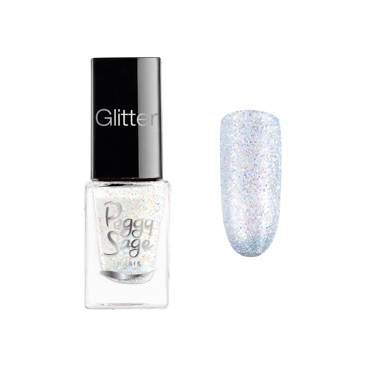 Mini vernis à ongles pailleté Céleste de la marque Peggy Sage Contenance 5ml - 1