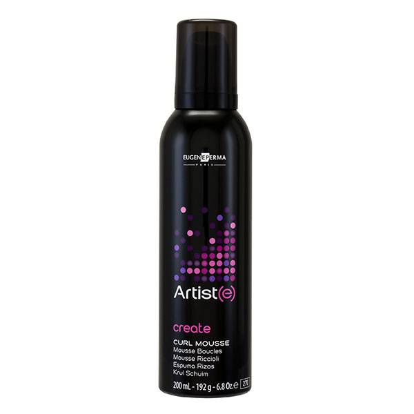 Mousse boucles Curl Mousse Artiste Create de la marque Eugène Perma Contenance 200ml - 1