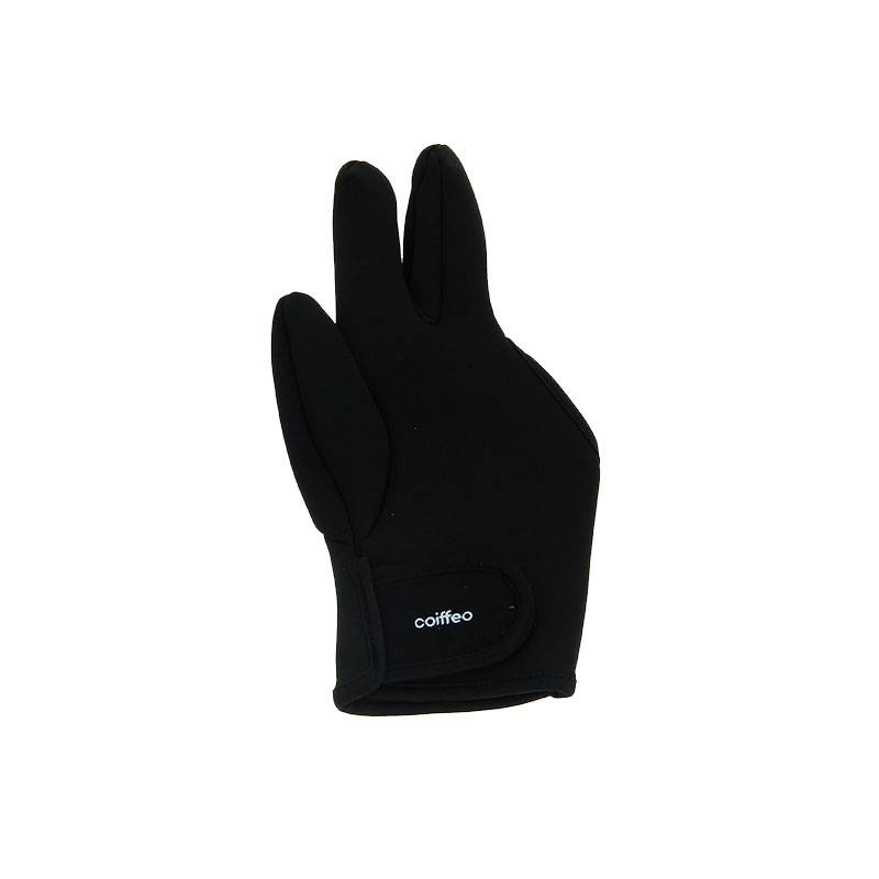 Gant thermo-isolant 3 doigts Noir de la marque Coiffeo - 1