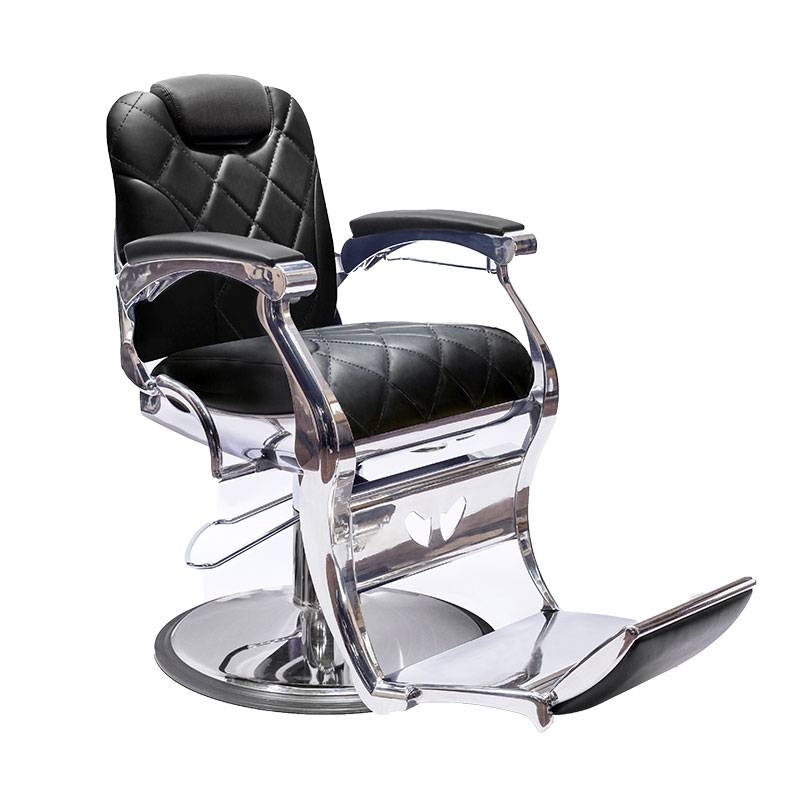 Fauteuil barbier Legend noir de la marque Pure Men Tolerance - 1