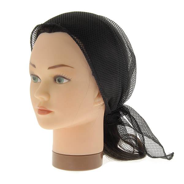 Voilette mise en plis noir maille large de la marque Coiffeo - 1