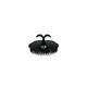 Brosse de massage en plastique Noire - 1 Brosse de massage en plastique Noire de la marque Coiffeo - 1