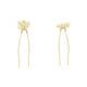 Lot de 2 épingles à chignon dorées avec perles - 1 Lot de 2 épingles à chignon dorées avec perles de la marque Coiffeo - 1