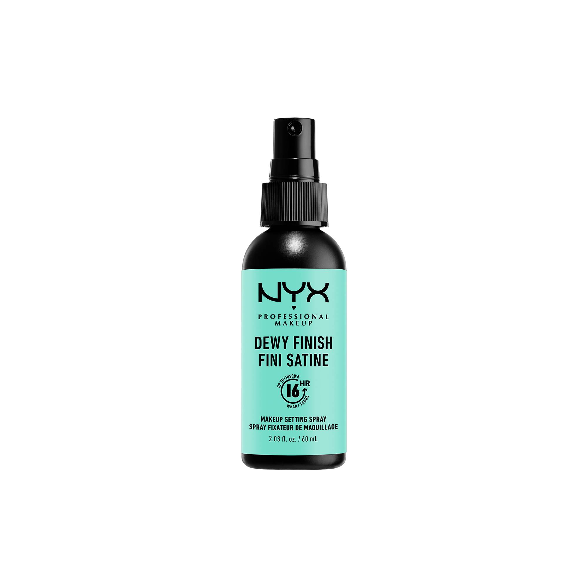 Spray fixateur de maquillage Dewy - Fini satiné de la marque NYX Professional Makeup Contenance 60ml - 1