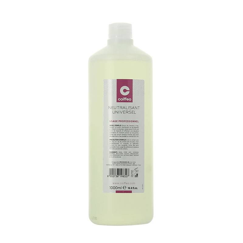 Neutralisant universel de la marque Coiffeo Contenance 1000ml - 1