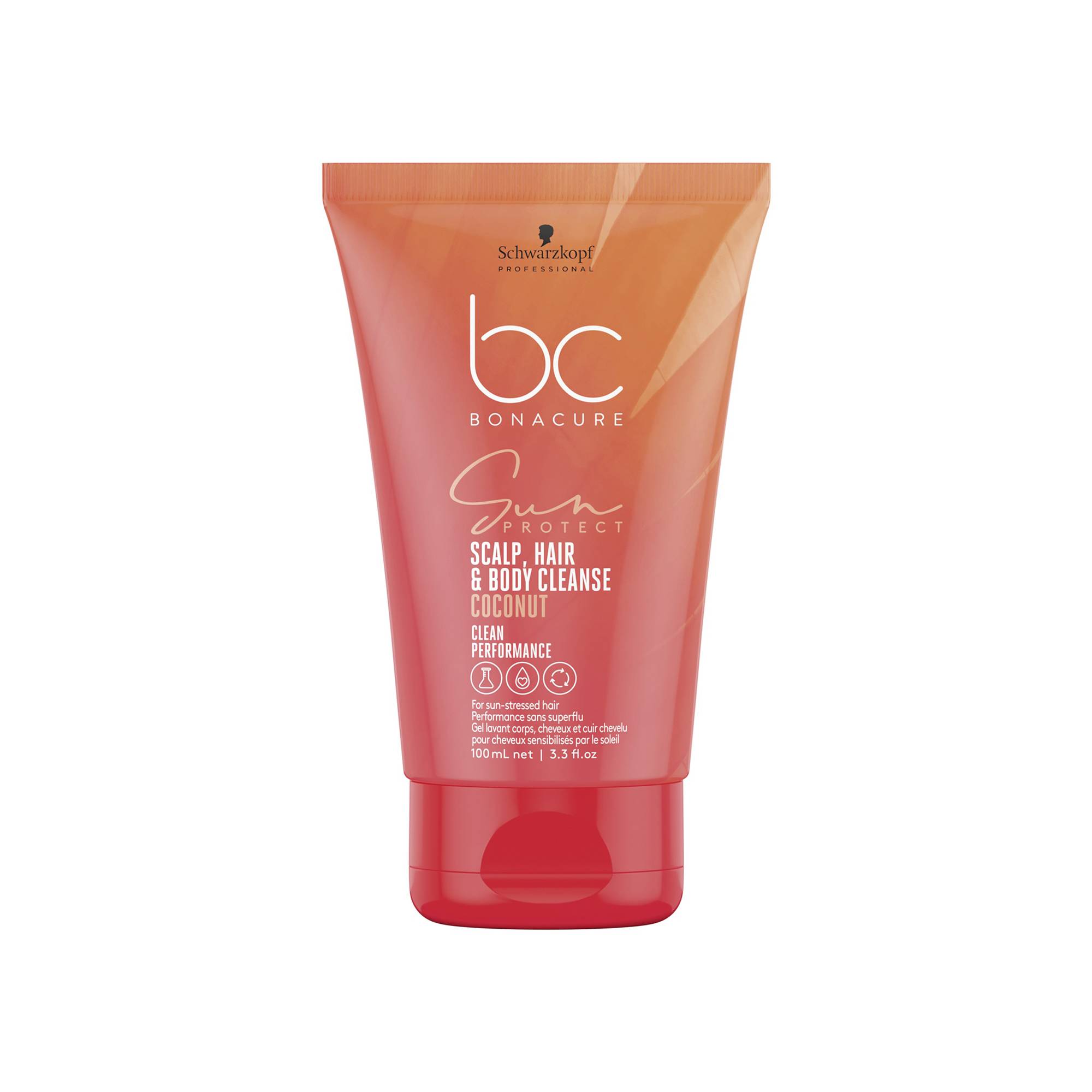 Gel lavant cheveux et corps Sun protect de la marque Schwarzkopf Professional Contenance 100ml - 1