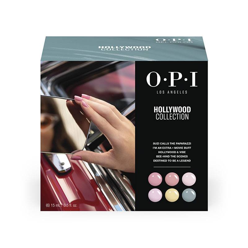 Kit de découverte n°1 - 6 vernis Gel Color et 20 lingettes Expert Touch (6x15ml) de la marque OPI Contenance 90ml - 1