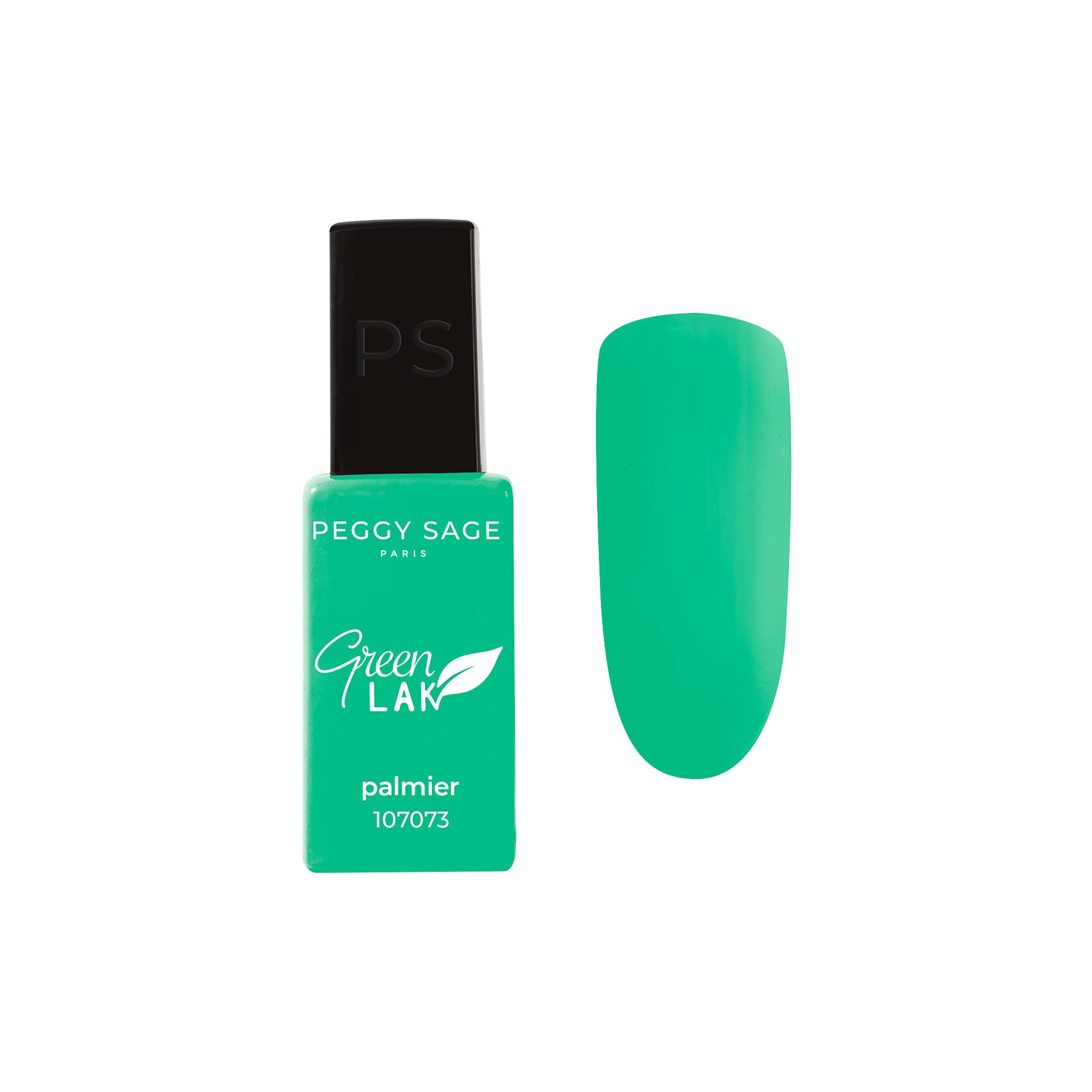 Vernis à ongles longue tenue Green LAK - Palmier de la marque Peggy Sage Contenance 10ml - 1