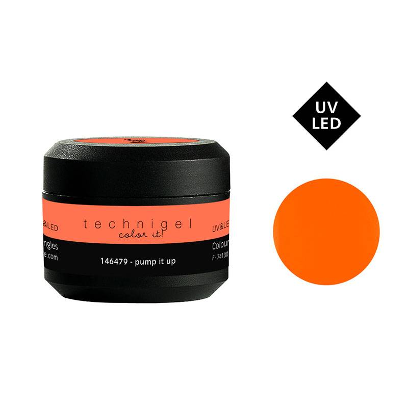 Gel UV & LED de couleur Technigel Color it - Pump it up de la marque Peggy Sage Contenance 5g - 1