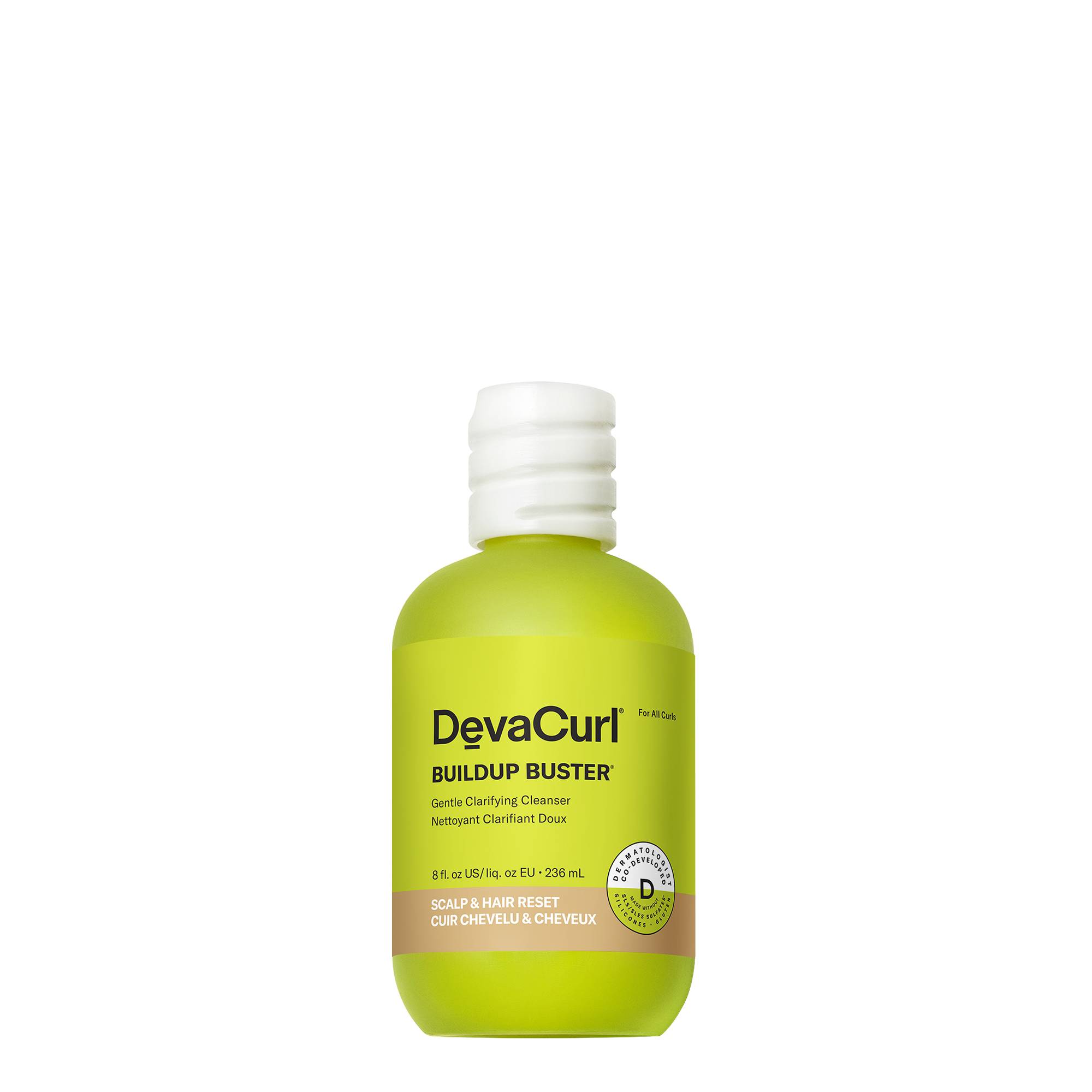 Nettoyant clarifiant doux Buildup Buster de la marque DevaCurl Contenance 236ml - 1