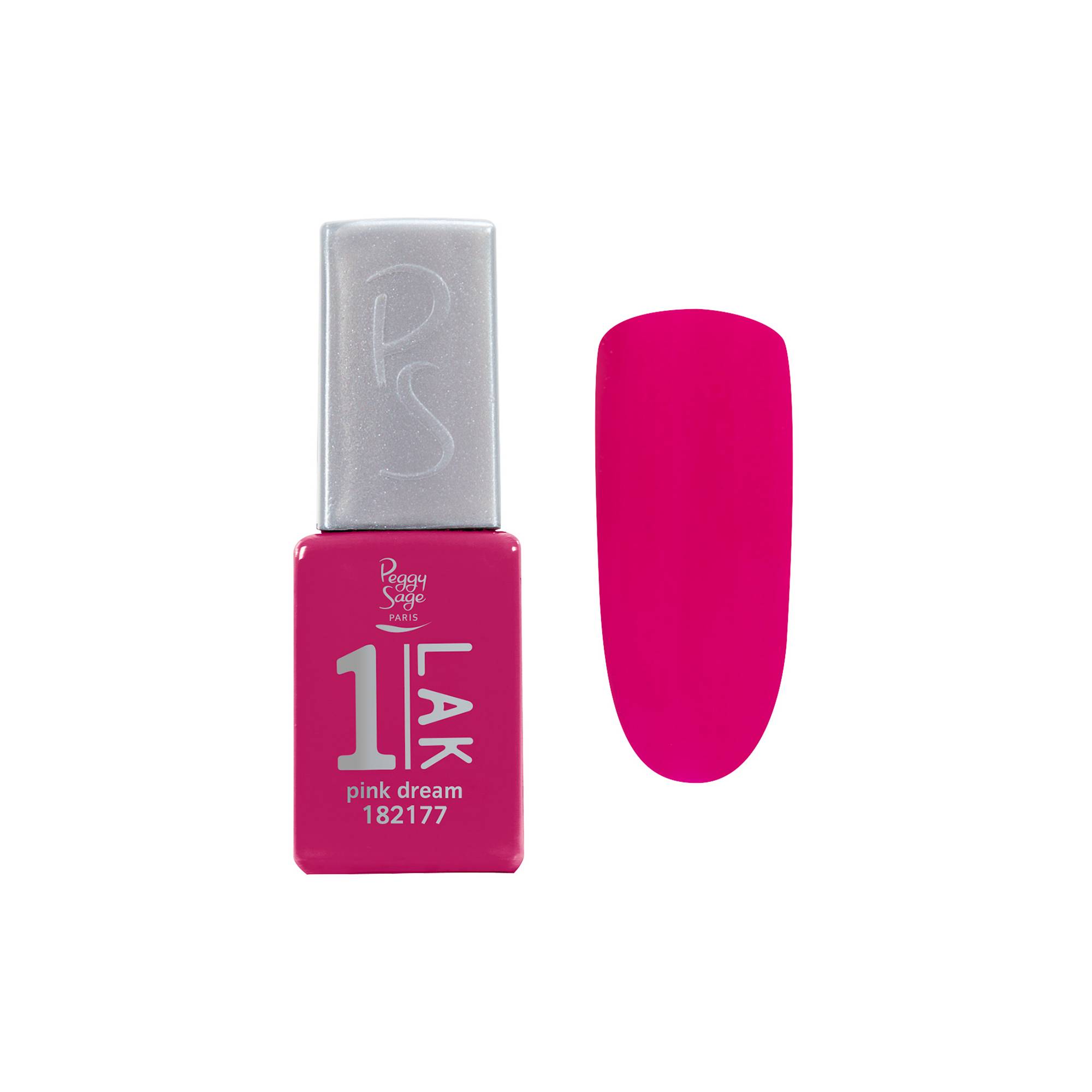Vernis semi-permanent 1-LAK - Pink dream de la marque Peggy Sage Contenance 5ml - 1