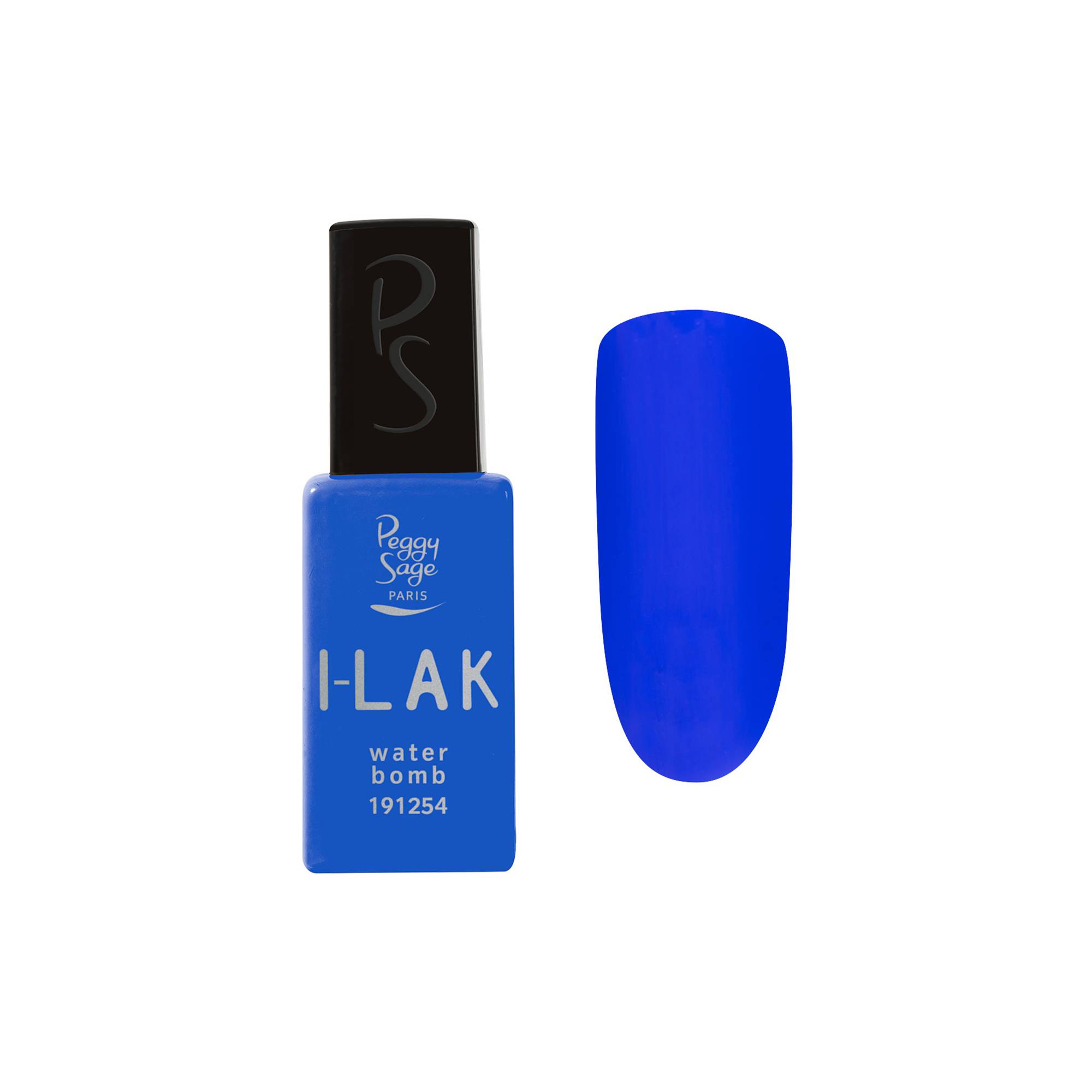 Vernis semi-permanent I-LAK - Water Bomb de la marque Peggy Sage Contenance 11ml - 1