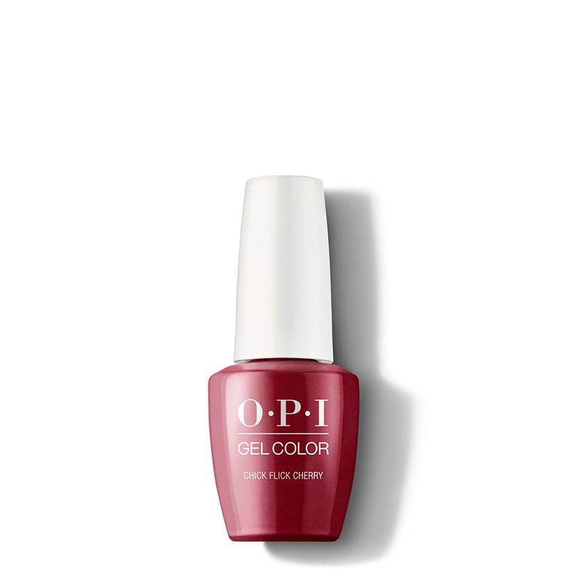 Vernis semi-permanent GelColor Chick Flick Cherry de la marque OPI Contenance 15ml - 1