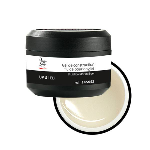 Gel UV et LED de construction fluide pour ongles Transparent 50g de la marque Peggy Sage Contenance 50g - 1
