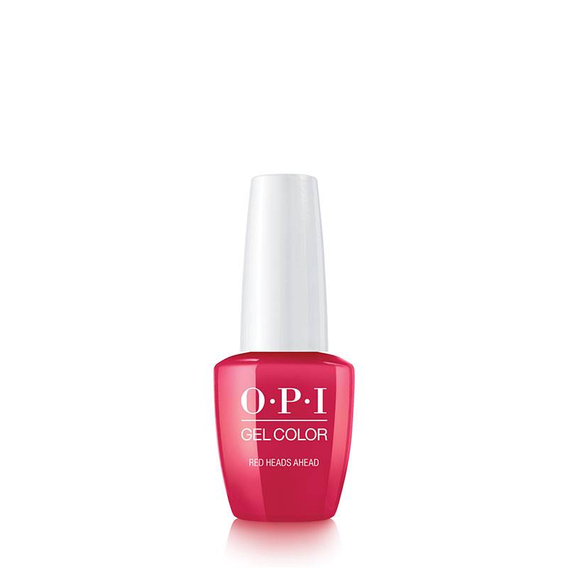 Vernis semi-permanent GelColor Red Heads Ahead de la marque OPI Contenance 15ml - 1