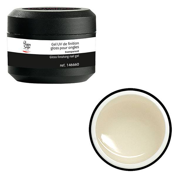 Gel UV de finition gloss Transparent 15g de la marque Peggy Sage - 1