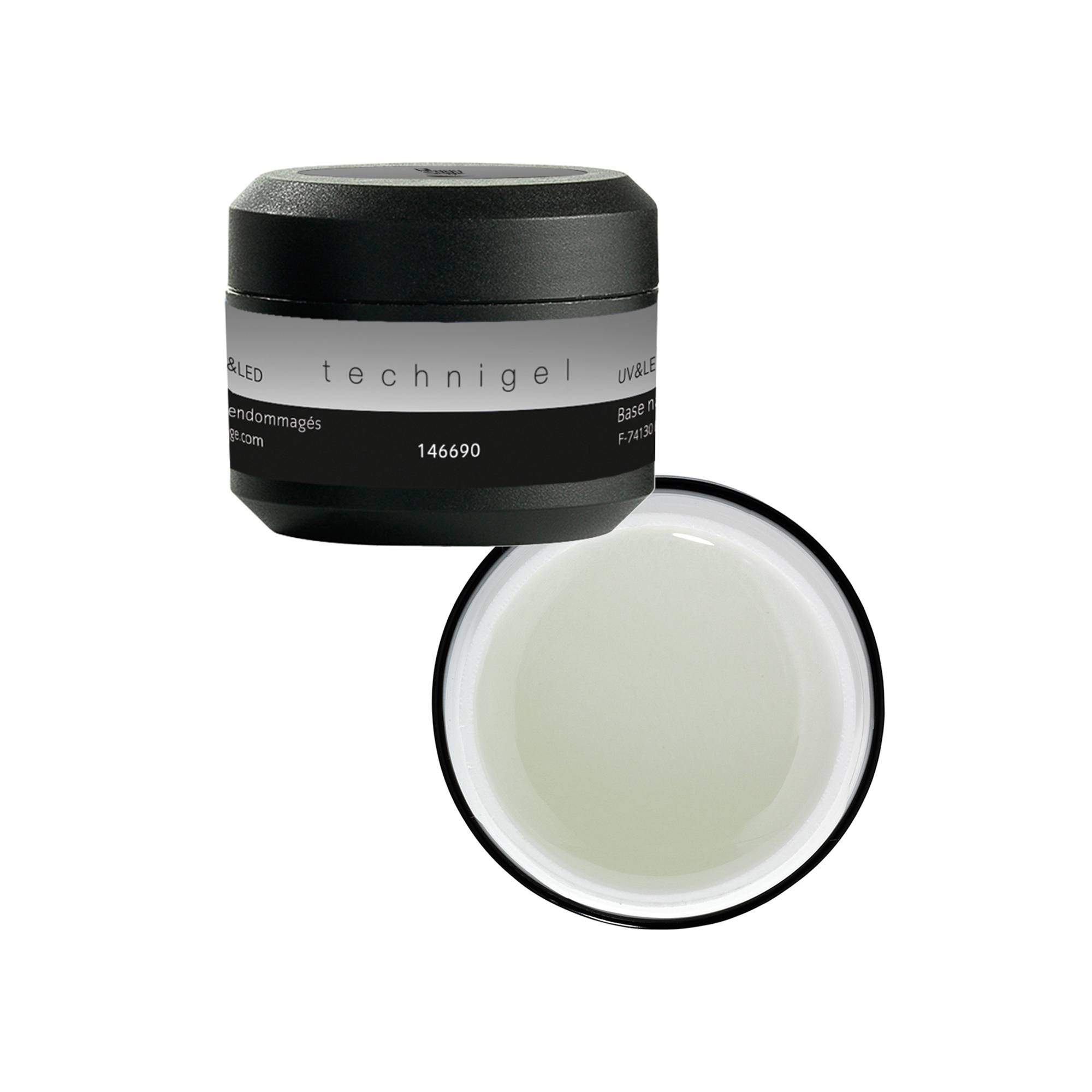 Gel UV LED de construction fibre dur pour ongles Transparent abricot de la marque Peggy Sage Contenance 15g - 1