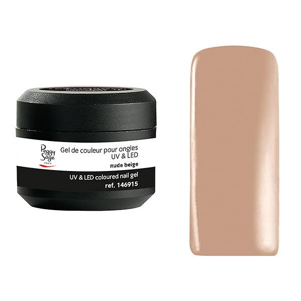 Gel de couleur UV & LED Technigel Color It Nude beige de la marque Peggy Sage - 1