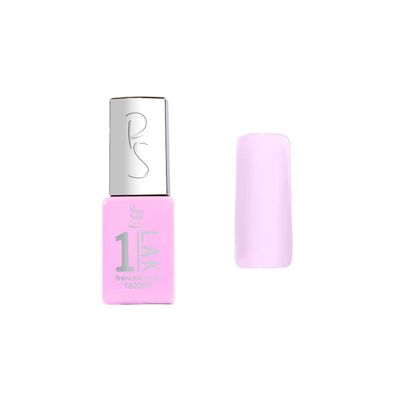 Mini vernis semi-permanent 1-LAK - Frenchie rose de la marque Peggy Sage Contenance 5ml - 1