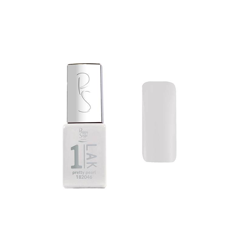 Mini vernis semi-permanent 1-LAK - Pretty pearl de la marque Peggy Sage Contenance 5ml - 1