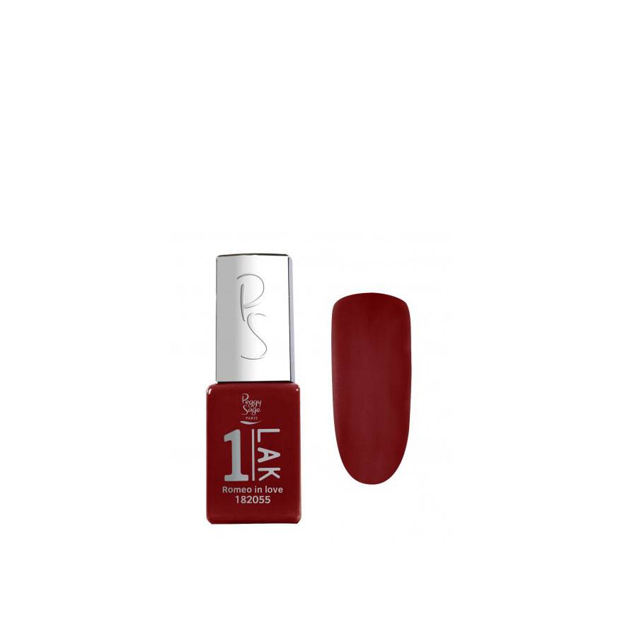 Mini vernis semi-permanent 1-LAK - Romeo in love de la marque Peggy Sage Contenance 5ml - 1