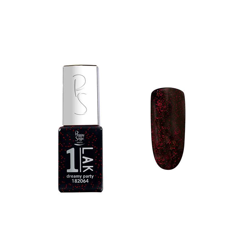 Mini vernis semi-permanent 1-LAK - Dreamy party de la marque Peggy Sage Contenance 5ml - 1