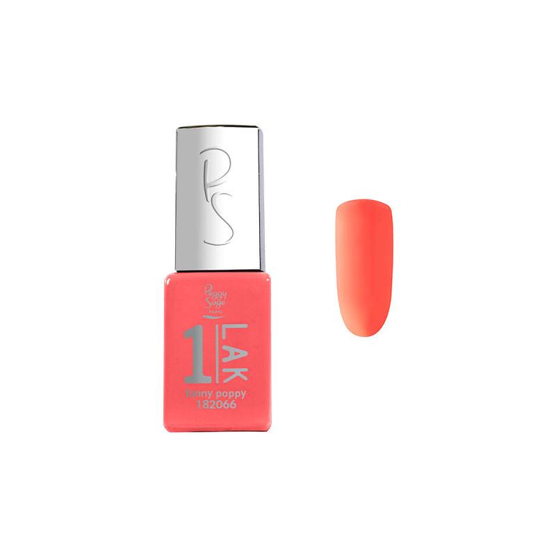 Vernis semi-permanent 1-LAK - Funny poppy de la marque Peggy Sage Contenance 5ml - 1