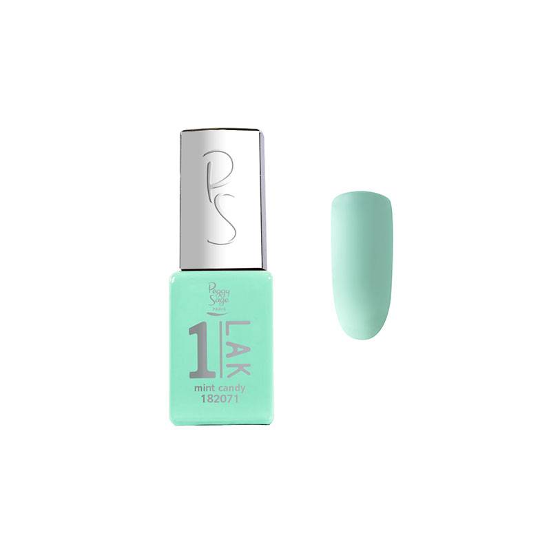 Vernis semi-permanent 1-LAK - Mint candy de la marque Peggy Sage Contenance 5ml - 1