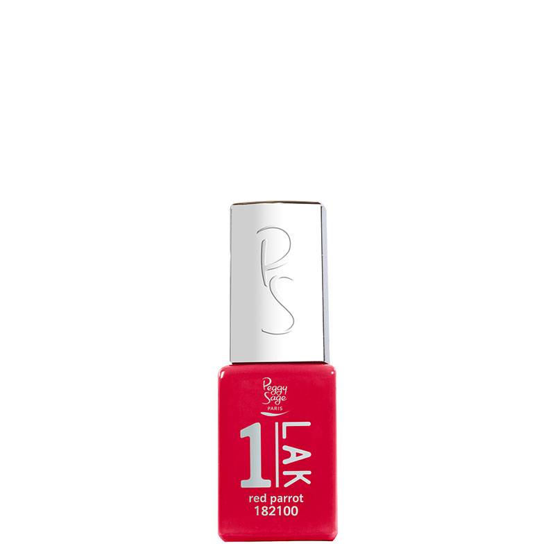 Mini vernis semi-permanent 1-LAK Red parrot de la marque Peggy Sage Contenance 5ml - 1