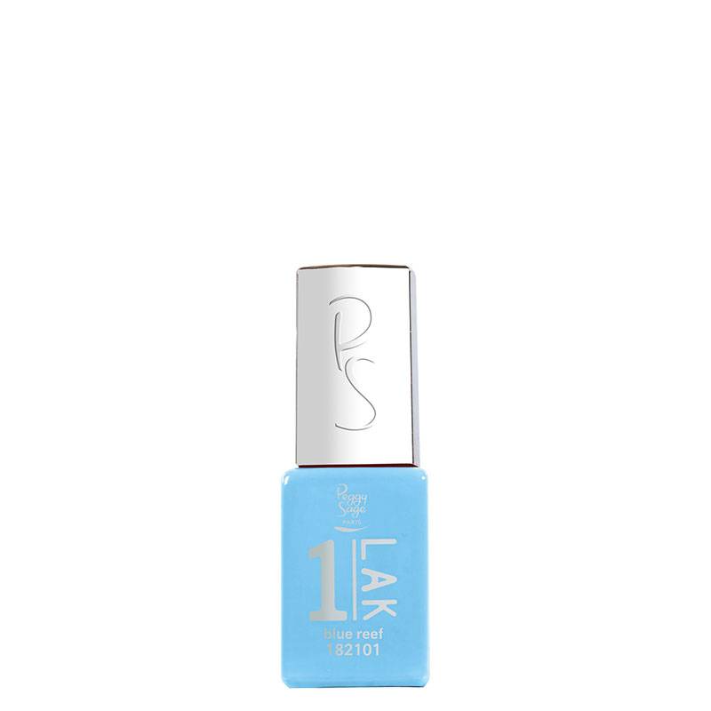 Mini vernis semi-permanent 1-LAK Blue reef de la marque Peggy Sage Contenance 5ml - 1