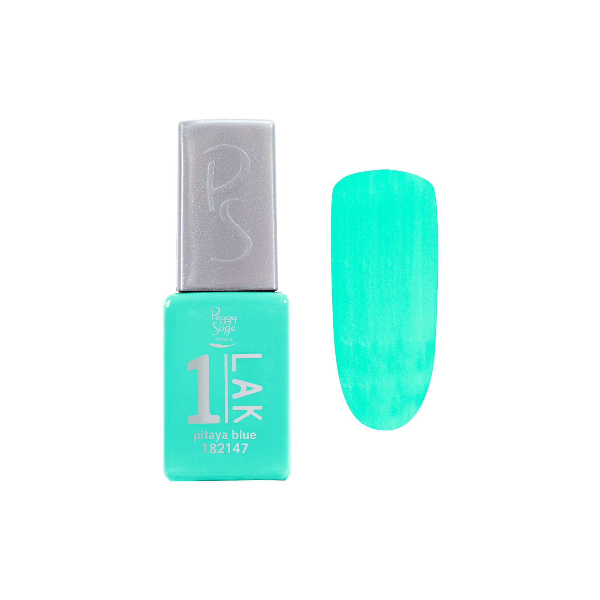 Mini vernis semi-permanent 1-LAK - Pitaya blue de la marque Peggy Sage Contenance 5ml - 1