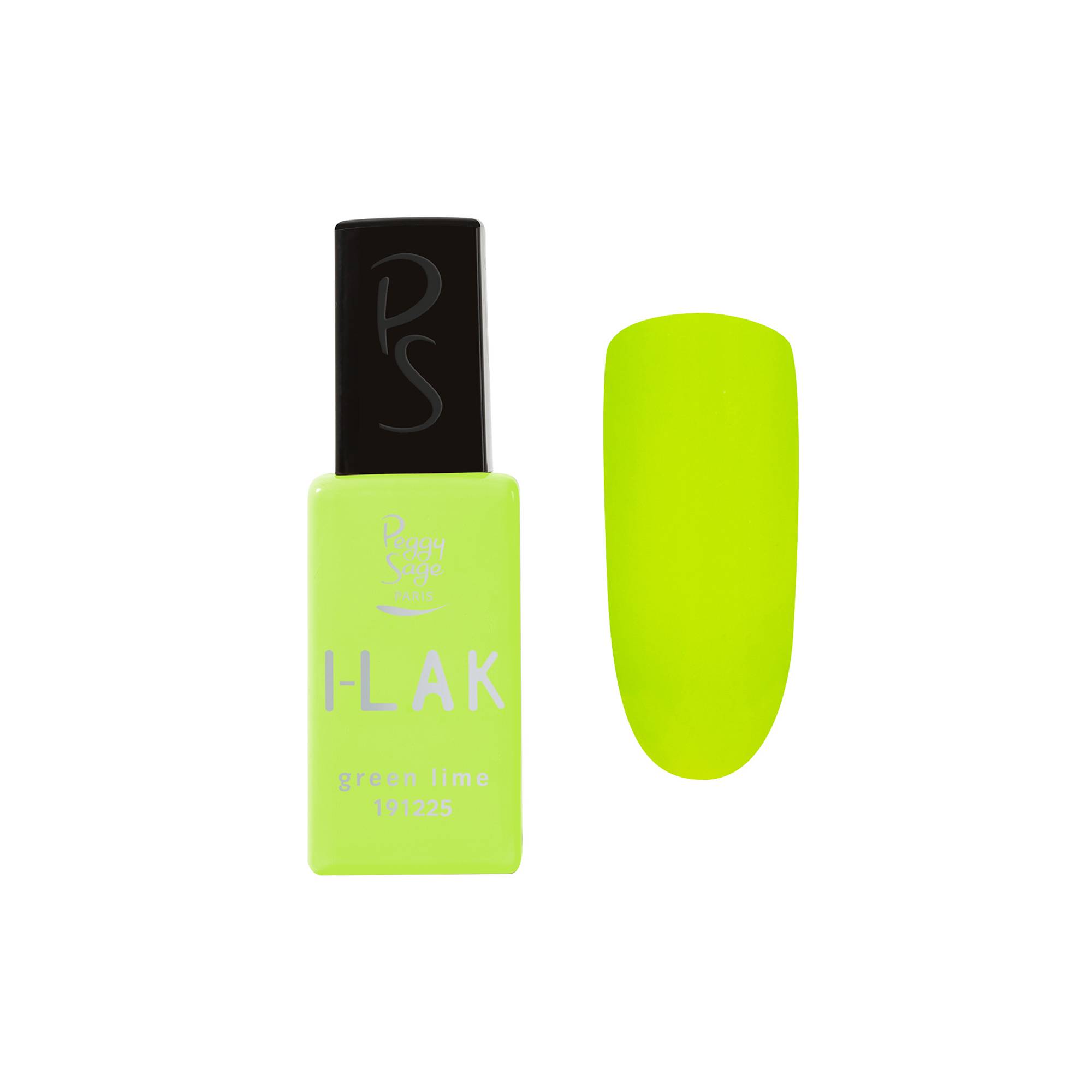 Vernis semi-permanent I-LAK - Green lime de la marque Peggy Sage Contenance 11ml - 1