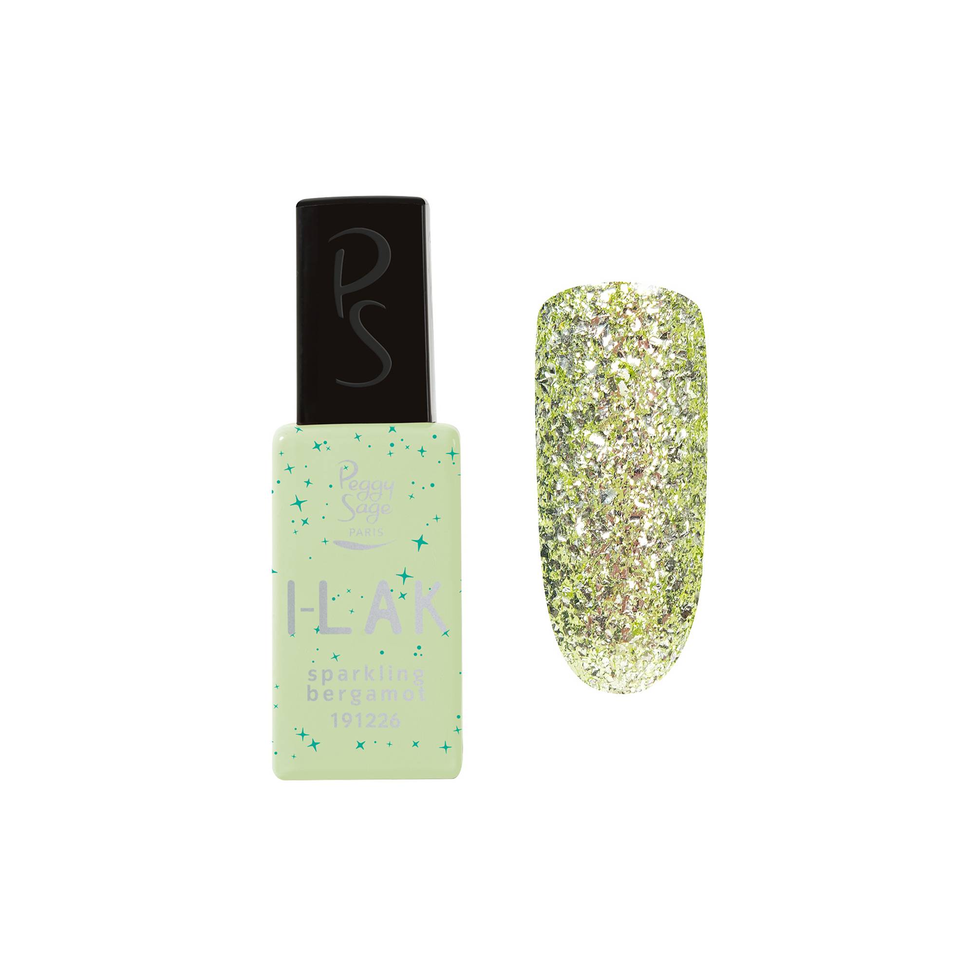 Vernis semi-permanent I-LAK - Sparkling bergamot de la marque Peggy Sage Contenance 11ml - 1